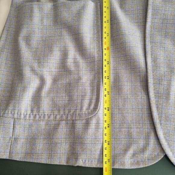 Plaid Wool Blazer by Franck Namani | Ultimum 130's Private Collection | Classic - Picture 9 of 10